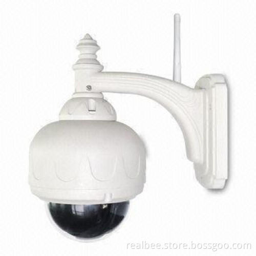 IP Camera with 12x Optical Zoom, Two Way Audio and H264 Transmittal Mode Features
